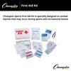 Champion Sports First Aid Kit (White)