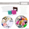 240pcs Plastic Floss Bobbins Embroidery - Plastic Bobbins for Embroidery Floss Organizer - White Plastic Card Floss Cross Stitch Plastic for Thread Cross Stitch Floss Holder Embroidery Floss Bobbins