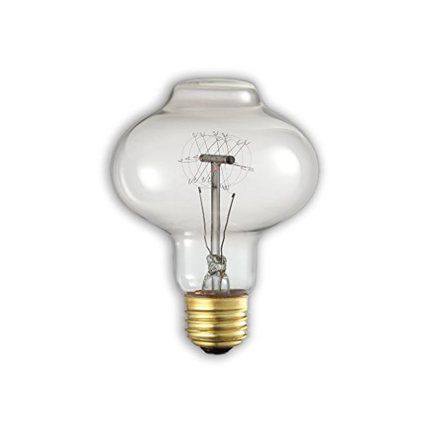 Bulbrite Incandescent BT27 Medium Screw Base (E26) Light Bulb, 40 Watt, Antique
