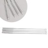 HUJI Stainless Steel Straws Cleaning Brush Perfect for Reusable Tumbler Straws (Quantity 6)