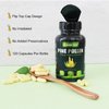 QIN SHAN TANG Pine Pollen Supplement wtih Ginger Root and Vitamin C, 99% Cracked Cell Wall,120 Veggie Capsules