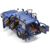Land Cruiser 60 RHD (Right Hand Drive) Blue with Stripes and Roof Rack with Accessories 1/18 Diecast Model Car by Kyosho K08956XBL