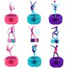 9 Pcs Gymnastics Honeycomb Centerpieces Gymnastics Party Decoration Girl Birthday Gymnastics Party Supplies Double Side Gymnastics Table Topper for Baby Shower Birthday Party Decoration