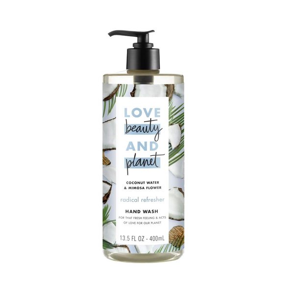 Love Beauty and Planet Radical Refresher Coconut Water & Mimosa Flower Hand Wash 13.5 oz