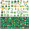 FuraHa St Patricks Day Tattoos, 200 Pcs St. patrick's Day Temporary Tattoos including 90 Glow in The Dark or Night for St. Paddy's Day Parade Party Favors Decorations