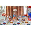 HaWenny 5 Pack Superhero Plastic Table Cover,43" x 71" Superhero Tablecloths Party Supplies Decorations