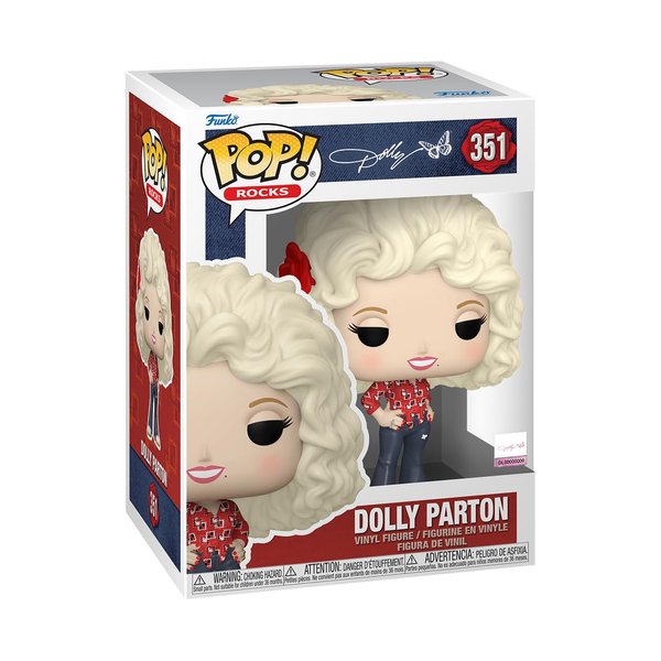 Funko POP! Rocks: Dolly Parton - ('77 Tour) - Collectable Vinyl Figure - Gift Idea - Official Merchandise - for Kids & Adults - Music Fans - Model Figure for Collectors and Display