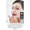 Anti-Aging Facial Cleanser- Self-Warming Kaolin Clay Facial Treatment Mask with Time Released, Moisture Replenishing Vitamin E Microbeads that Activate Upon Contact with Skin for Teens, Women & Men.