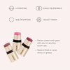 Jouer Blush & Bloom Cheek + Lipstick, Be Loud - Hydrating Cream Blush Stick for Cheek and Lip Tint - Moisturizing Rose Hip and Squalane Oil Formula
