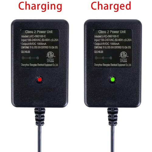 6V Battery Charger for Ride on Toys,6V Charger for Ride on Car Best Choice Products SUV Powered Accessories