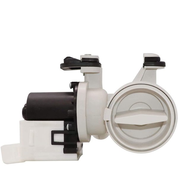 wpw10730972 W10130913 Washer Drain Pump(OEM) Assembly - Suitable for whirlpool 9200 duet washer drain pump,kenmore he2 plus,maytag 2000,3000,4000series wfw8400tw02, 110.47532602, wfw9200sqa10 etc.