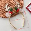 ZEYER Christmas Headbands for Women and Girls Hair Bands Christmas Glitter Elk Antlers Headbands Holiday Perfect Hair Accessories for Party and Cosplay