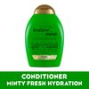 OGX Hydrating + Tea Tree Mint Conditioner, Nourishing & Invigorating Scalp Conditioner with Tea Tree & Peppermint Oil & Milk Proteins, Paraben-Free, Sulfate-Free Surfactants, 13 fl oz