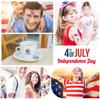 60 Pcs 4th of July Temporary Tattoos for Kids Adult, Independence Day Party Supplies Favors Decorations, Patriotic USA American Flag Fake Tattoo Stickers