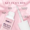 Glamnetic Super Strong Brush On Nail Glue | Brush Tip Applicator, Mess Free, Travel Friendly, Vegan | Durable & Long-Lasting | .24 fl. oz.