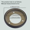 Haiouus 03248300 03240700 1501435MA Drive/Friction Wheel Disc Compatible with Murray Ariens John Deere Snow Blower for 22013 022013 240-068 1501435MA 313883 53830 AM123355 (Drive Friction Disc)