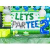 JeVenis Golf 2 Birthday Party Decorations for Boys Men Let's ParTee Balloon Banner Golf Ball Balloons Second Birthday Balloons for Golf Birthday Retirement Party