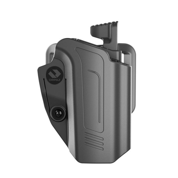 Orpaz C-Series CZ P10C & CZ P10F Holster Compatible with CZ P10C & CZ P10F Right-Hand OWB Holster, Level II Retention, Belt Holster - Unisex - Will Secure Your Handgun with a Tactical Appearance