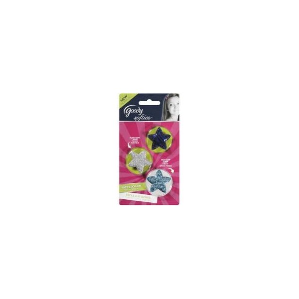 Softies Star Hair Barrett (3 in pack)