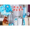 Red Happy Birthday Banner,Birthday Bunting Banner for Party Decorations