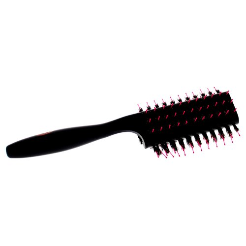 Wet Brush Lift & Shape Round Brush - for All Hair Types - A Perfect Blow Out with Less Pain, Effort and Breakage - Open Barrel Design For Versatile Styling In Less Time, Black
