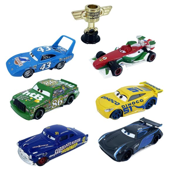 7PCS Metal Car Toy Set, 1:55 Scale Diecast Mini Vehicles, Portable & Collectible Model Cars for Kids 3 for Boys and Girls