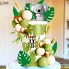 JeVenis Jungle Baby Shower Cake Decoration Koala Cake Topper Safari Animals Cake Decoration Wild One Cake Decoration Two Wild Cake Topper Jungle Safari Animals Party Supplies