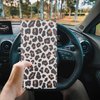 ShaggyDogz Car Registration and Insurance Card Holder with Magnetic Closure, Premium PU Leather License Registration Holder for Driver License, Insurance Card, Paperwork, Men & Women (Snow Leopard 1)