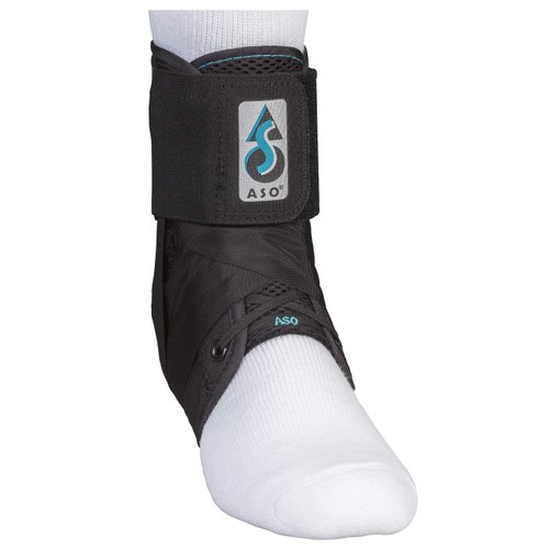 Med Spec 264014 ASO Ankle Stabilizer, Black, Medium
