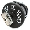 HD Switch GY20074 AM133597 Starter Ignition Key Switch fits John Deere Scotts Sabre Lawn Mower Garden Tractor - Includes 2 Key & Free Keychain