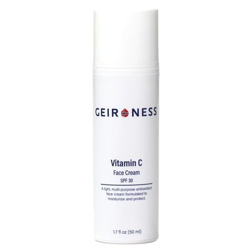Geir Ness Vitamin C Day Cream - SPF 30 - Anti Aging Day Time Moisturizer Cream