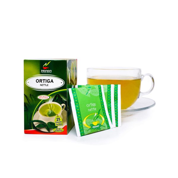 Hanan Peruvian Secrets 100% Natural Nettle | 25 Tea Bags | Naturally help Symptoms of Arthritis, Rheumatism, Anemia and Urinary Tract (3 Pack)