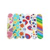 ZMOI (1 Dozen) Colorful Girly Mini Emery Board Nail Files