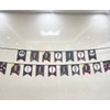 Happy Birthday Banner for Kids and Adults Jack Skellington and Sally Bunting Banner Birthday Party Decorations and Supplies Nightmare Christmas Banner Birthday Banner for Indoor Outdoor Decors