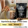 Ohm Mushroom Cacao Powder w. Lions Mane, Chaga, Reishi, Cordyceps, Turkey Tail | Organic Nootropic Instant Coffee Alternative for Energy + Focus + Immunity | 2000mg / Dose