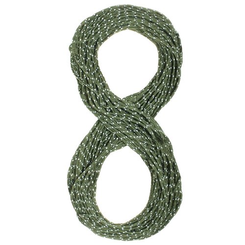 West Coast Paracord Reflective Tent Guyline Nylon Cord Rope for Outdoor Camping, Tent 50 Feet (Green)