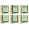 Plantlife Peppermint 6-pack Bar Soap - Moisturizing and Soothing Soap for Your Skin - Hand Crafted Using Plant-Based Ingredients - Made in California 4oz Bar