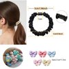 KXSBXJ 15PCS Hair Ties Small Satin Scrunchies Hair Elastic Scrunchies Hair Accessory Set Elastics Bands Ponytail Holder for Women
