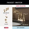 Delta Faucet 79435-CZ Linden Wall Mounted Double Robe/Towel Hook in Champagne Bronze
