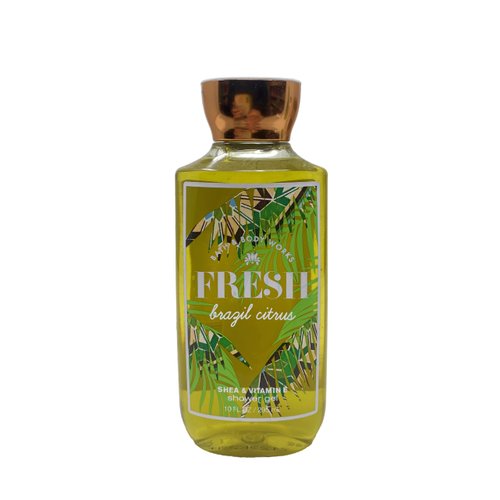 Bath and Body Work Fresh Brazil Citrus - Pack of Two - Shower Gel