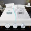 Mattress Protector Full Size Waterproof Mattress Cover Soft Breathable Noiseless Bed Cover Deep Pocket for 6-15" Pad - Machine Washable Vinyl Free (1 Pack)
