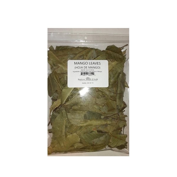 Mango Leaves (Hojas de Mango) Dried, 2oz (0.125lb)