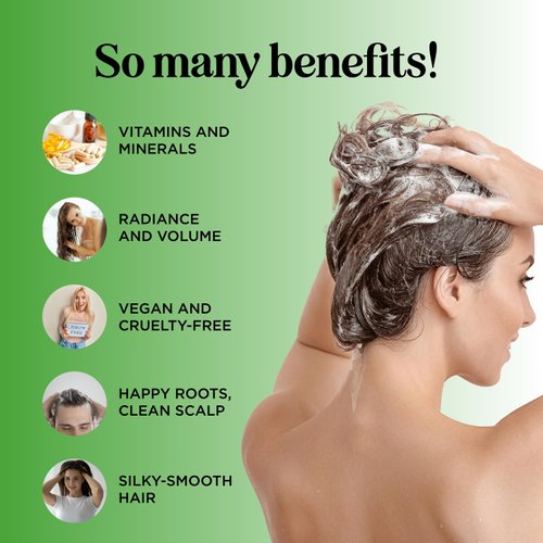 Anti Hair Loss Shampoo for Men and Women – Natural Biotin for Hair Growth – Anti Dandruff Sulfate Free Keratin Care for Thinning Fine Hair and Sensitive Scalp – Pure Jojoba Oil for Thick Hair Regrowth