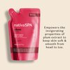 Nativa SPA by O Boticário, Plum Moisturizing Body Lotion Refill Pack, Fragranced Moisturizer Enriched with Purified Quinoa Drops to Boost Hydration, 13.5 Ounce