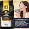 Christopher Bean Coffee - Mocha Almond Fudge Flavored Coffee, (Regular Ground) 100% Arabica, No Sugar, No Fats, Made with Non-GMO Flavorings, 12-Ounce Bag of Regular Ground Coffee