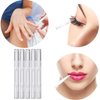 AyeVision SUEIANNMN 20Pcs Transparent Twist Pens,3ml Nail Twist Pens Empty Transparent Nail Oil Pen with Brush Empty Cuticle Oil Pen Cosmetic Container Pen for Lip Gloss Eyelash Growth Liquid