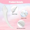 9Pcs Eyebrow Trimmer Kit,Eyebrow Scissors with Comb,Brow Shaping Tool and Groom Brush,Curved Eyebrow Razor Lash Comb Cosmetic Brush