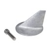 Marine Pro Anode, Trim Tab w/Bolt Alum Mercury 40-200hp R/MR/Alpha I 1983-1990
