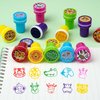 DMIGHT Jungle Safari Party Favors 20 PCS Wild Animals stamps for Kids Birthday Gifts, Zoo Animal Stamps for Kids, Self Inking Stamps for Kids