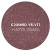 Crushed Velvet Purple Matte Pearl Eyeshadow - Highly Pigmented Professional Makeup Eye Shadow Single Pan, Wet or Dry Magnetic Refill, Paraben Gluten Free Make Up, Cruelty Free Cosmetics [26mm]